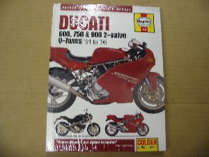 Ducati 600 750 900 2 valve twins workshop manual 3290